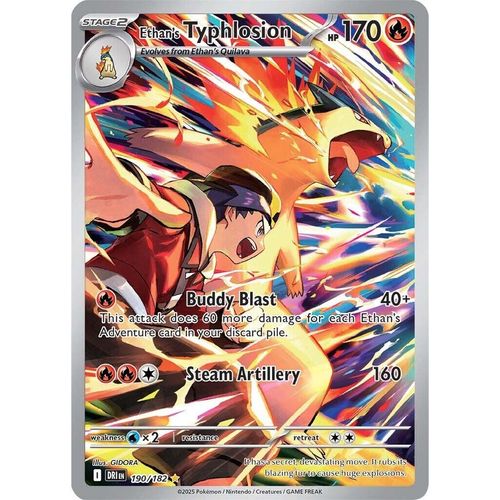 Ethan's Typhlosion (190/182) (SV10: Destined Rivals) - PokéBox Australia