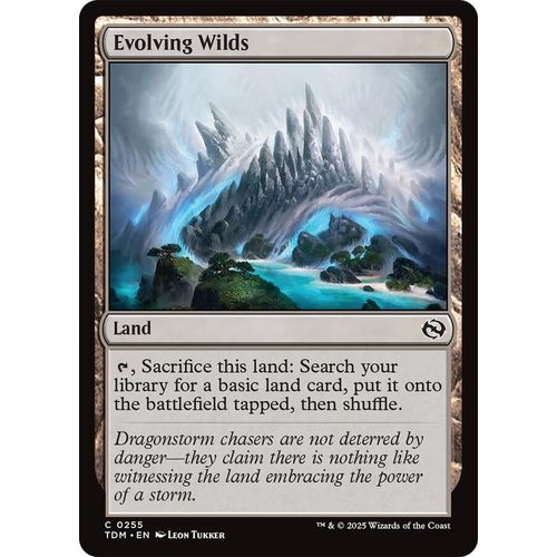 Evolving Wilds (255) (Tarkir: Dragonstorm) - PokéBox Australia