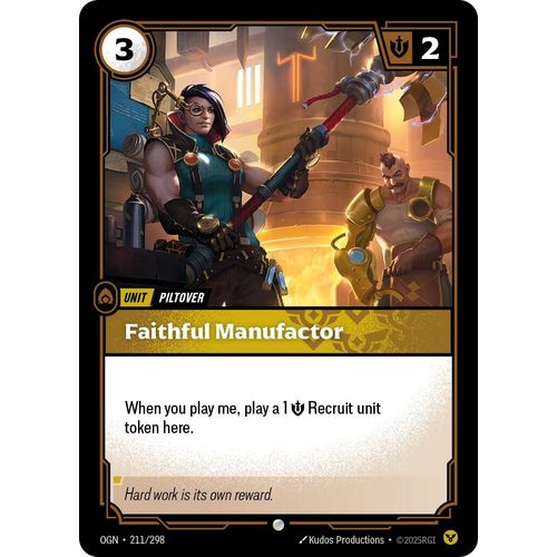 Faithful Manufactor (211/298) (Origins) - PokéBox Australia