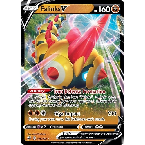 Falinks V (110/192) (SWSH02: Rebel Clash) - PokéBox Australia
