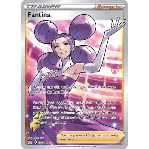 Fantina (Full Art) (191/196) (SWSH11: Lost Origin) - PokéBox Australia