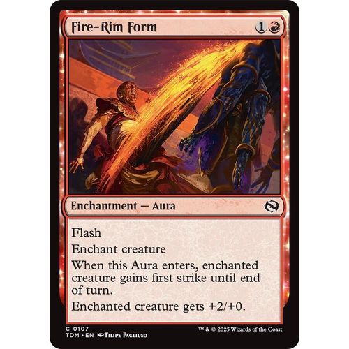 Fire - Rim Form (107) (Tarkir: Dragonstorm) - PokéBox Australia