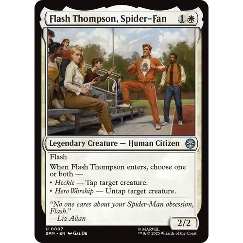 Flash Thompson, Spider - Fan (7) (Marvel's Spider - Man) - PokéBox Australia