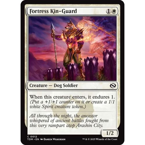 Fortress Kin - Guard (12) (Tarkir: Dragonstorm) - PokéBox Australia
