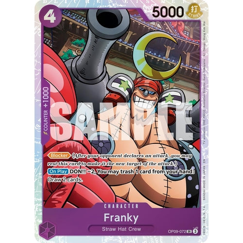 Franky - OP09 - 072 (Reprint) (OP09 - 072) (Premium Booster - The Best - Vol. 2) (PRB - 02) - PokéBox Australia