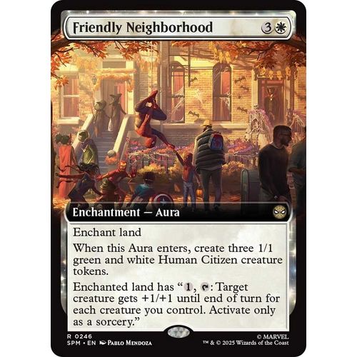 Friendly Neighborhood (Extended Art) (246) (Marvel's Spider - Man) - PokéBox Australia