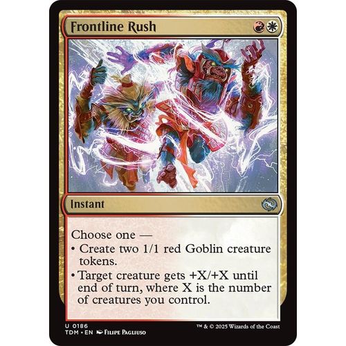 Frontline Rush (186) (Tarkir: Dragonstorm) - PokéBox Australia