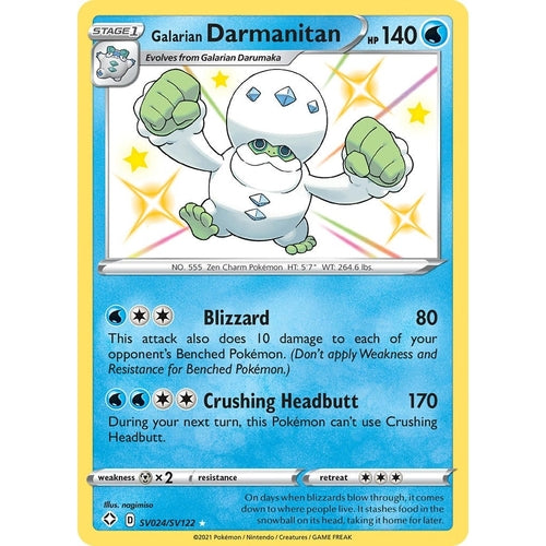 Galarian Darmanitan (SV024/SV122) (Shining Fates: Shiny Vault) - PokéBox Australia
