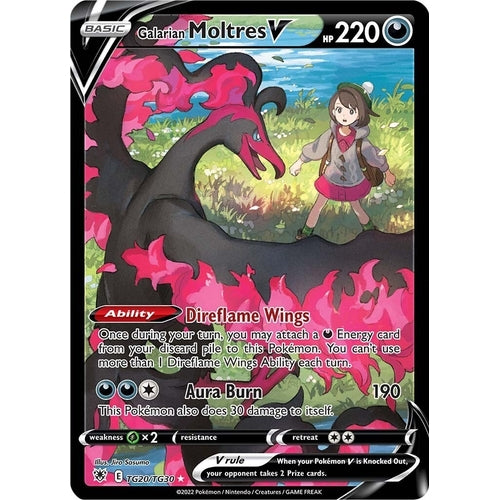 Galarian Moltres V (TG20/TG30) (SWSH10: Astral Radiance Trainer Gallery) - PokéBox Australia