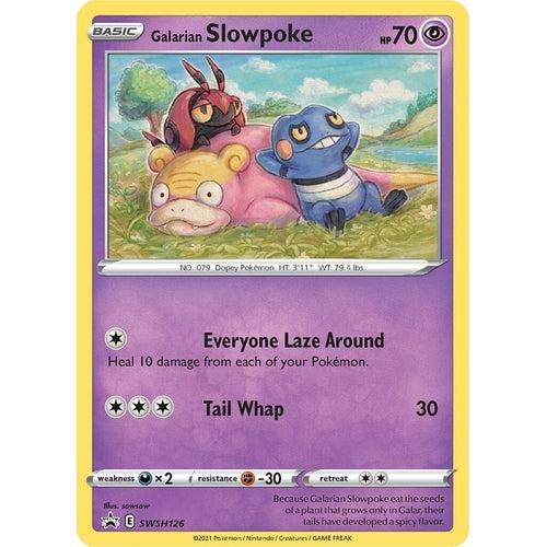 Galarian Slowpoke - SWSH126 (SWSH126) (SWSH: Sword & Shield Promo Cards) - PokéBox Australia