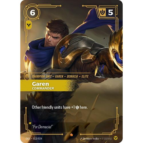 Garen - Commander (013/024) (Origins: Proving Grounds) - PokéBox Australia