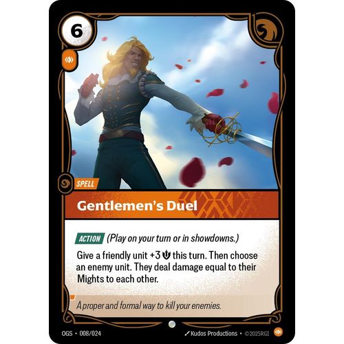 Gentlemen's Duel (008/024) (Origins: Proving Grounds) - PokéBox Australia