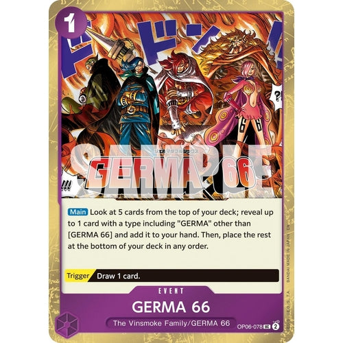 GERMA 66 (Pirate Foil) (OP06 - 078) (Premium Booster - The Best - Vol. 2) - PokéBox Australia