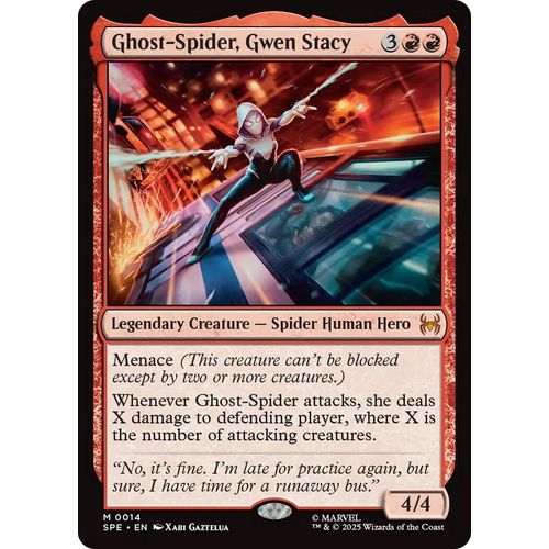 Ghost - Spider, Gwen Stacy (14) (Marvel's Spider - Man: Eternal - Legal) - PokéBox Australia