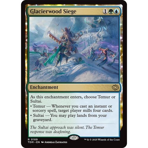 Glacierwood Siege (189) (Tarkir: Dragonstorm) - PokéBox Australia