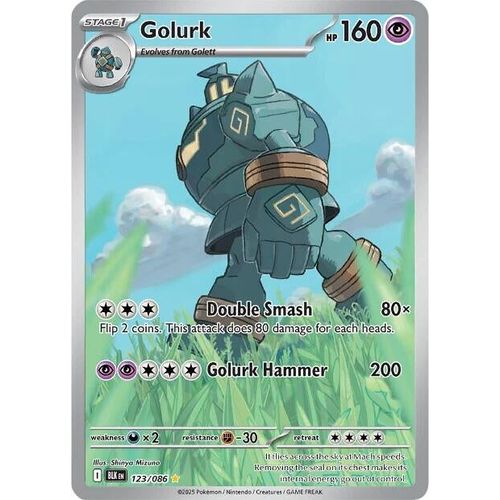Golurk (123/086) (SV: Black Bolt) - PokéBox Australia