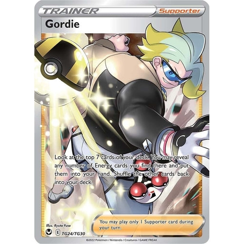 Gordie (TG24/TG30) (SWSH12: Silver Tempest Trainer Gallery) - PokéBox Australia