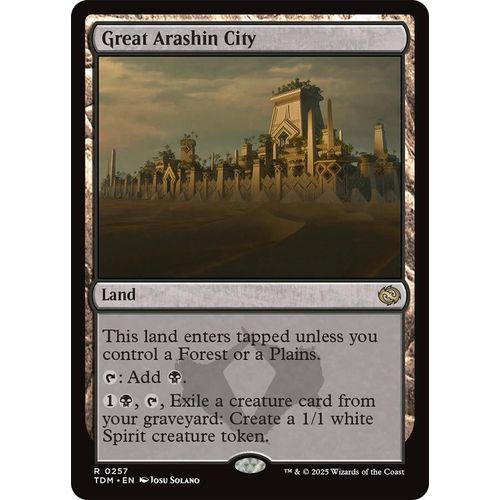 Great Arashin City (257) (Tarkir: Dragonstorm) - PokéBox Australia