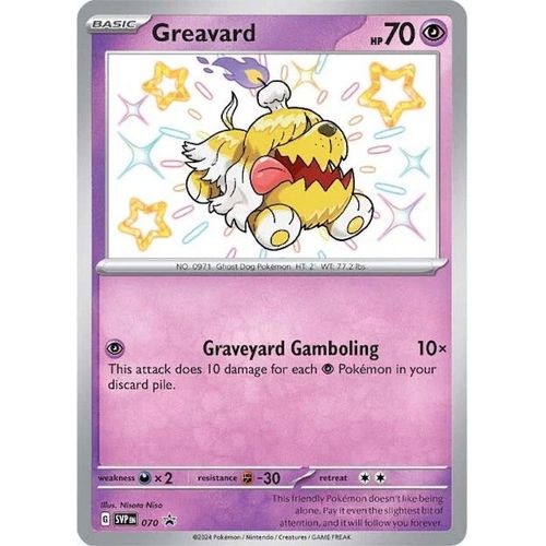 Greavard - 070 (070) (SV: Scarlet & Violet Promo Cards) - PokéBox Australia