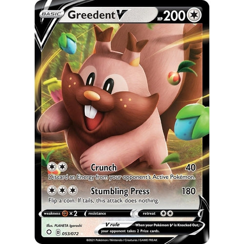 Greedent V (053/072) (Shining Fates) - PokéBox Australia