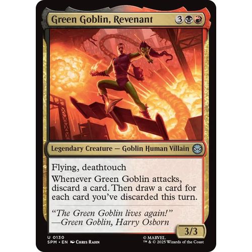 Green Goblin, Revenant (130) (Marvel's Spider - Man) - PokéBox Australia