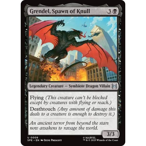 Grendel, Spawn of Knull (9) (Marvel's Spider - Man: Eternal - Legal) - PokéBox Australia