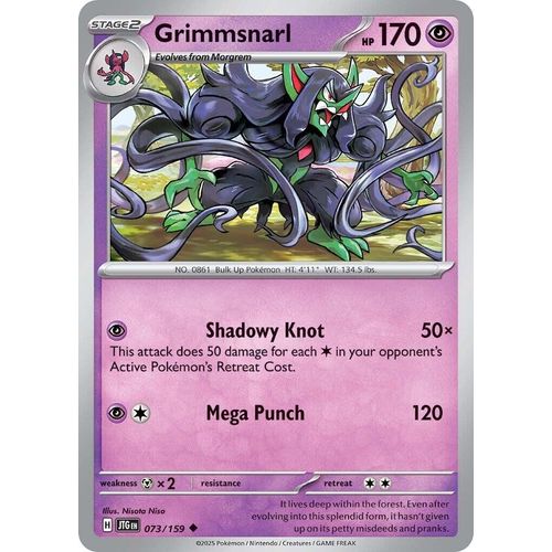 Grimmsnarl (073/159) (SV09: Journey Together) - PokéBox Australia