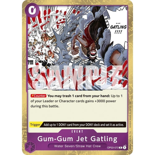 Gum - Gum Jet Gatling (Reprint) (OP03 - 072) (Premium Booster - The Best - Vol. 2) - PokéBox Australia