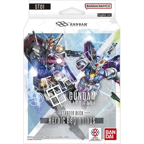 Gundam Card Game: Heroic Beginnings ST01 Starter Deck - PokéBox Australia