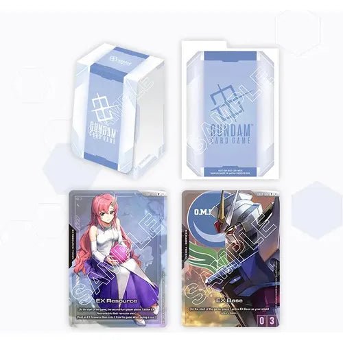 gundam card game official sleeves ONE PIECE CARD GAME BLUE OFFICIAL SLEEVES main image 0