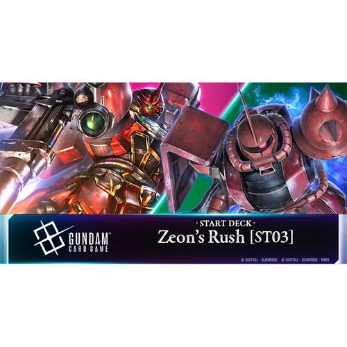 Gundam Card Game: Zeon's Rush ST03A Gundam Assemble Starter Set - PokéBox Australia