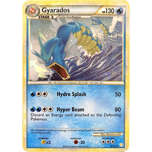 Gyarados - 4/123 (Cracked Ice Holo) (004/123) (Miscellaneous Cards & Products) - PokéBox Australia