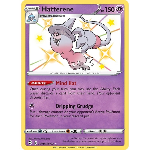 Hatterene (SV056/SV122) (Shining Fates: Shiny Vault) - PokéBox Australia