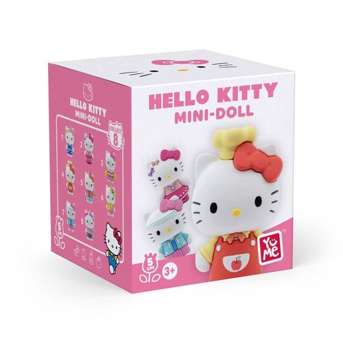 HELLO KITTY - YuMe 5cm Mini Doll Figurine Collection PDQ - Cute Outfit Series - PokéBox Australia