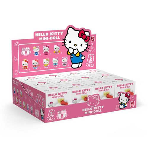 HELLO KITTY - YuMe 5cm Mini Doll Figurine Collection PDQ - Cute Outfit Series - PokéBox Australia