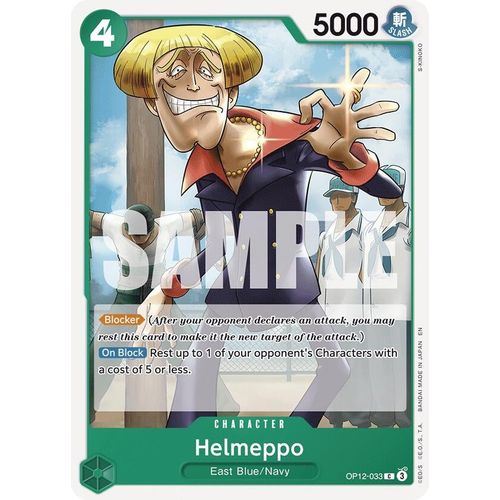 Helmeppo (OP12 - 033) (Legacy of the Master) - PokéBox Australia