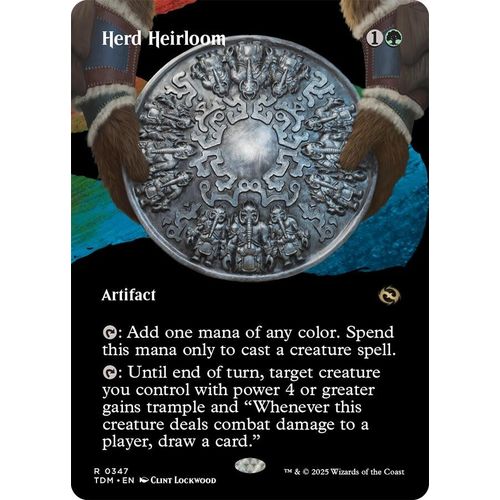Herd Heirloom (Borderless) (347) (Tarkir: Dragonstorm) - PokéBox Australia
