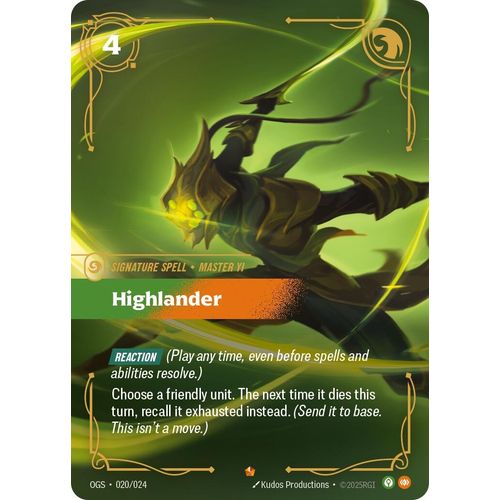 Highlander (020/024) (Origins: Proving Grounds) - PokéBox Australia
