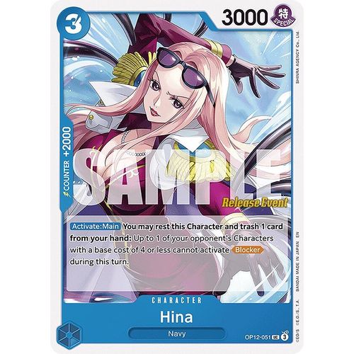 Hina (OP12 - 051) (Legacy of the Master Release Event Cards) - PokéBox Australia