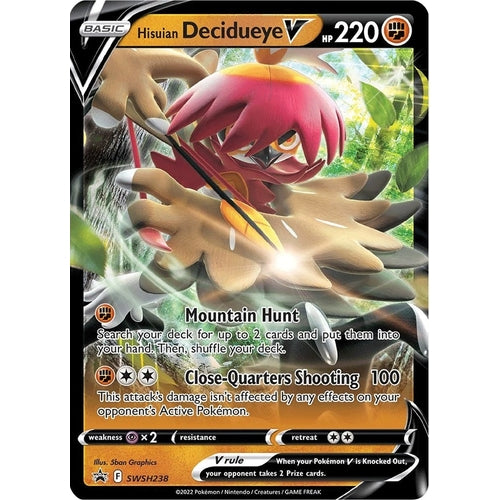 Hisuian Decidueye V - SWSH238 (SWSH238) (SWSH: Sword & Shield Promo Cards) - PokéBox Australia
