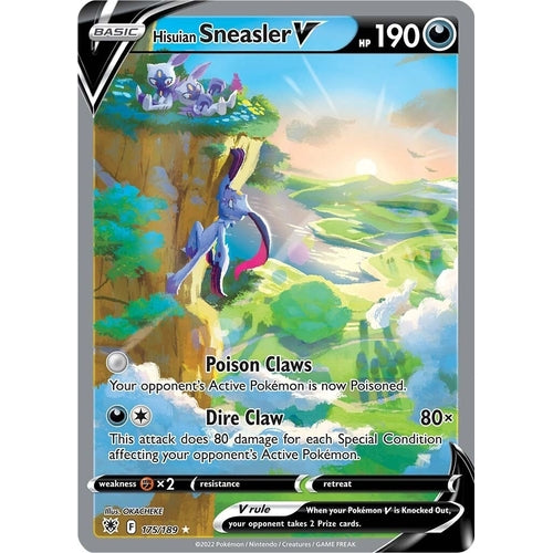 Hisuian Sneasler V (Alternate Full Art) (175/189) (SWSH10: Astral Radiance) - PokéBox Australia