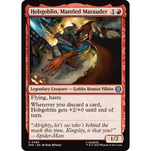 Hobgoblin, Mantled Marauder (80) (Marvel's Spider - Man) - PokéBox Australia