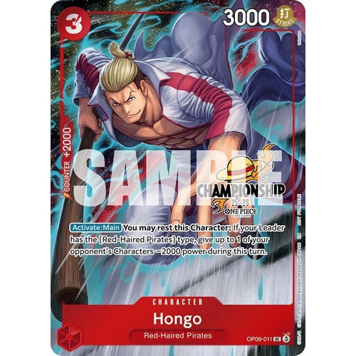 Hongo (CS 25 - 26 Celebration Pack) (OP09 - 011) (One Piece Promotion Cards) - PokéBox Australia