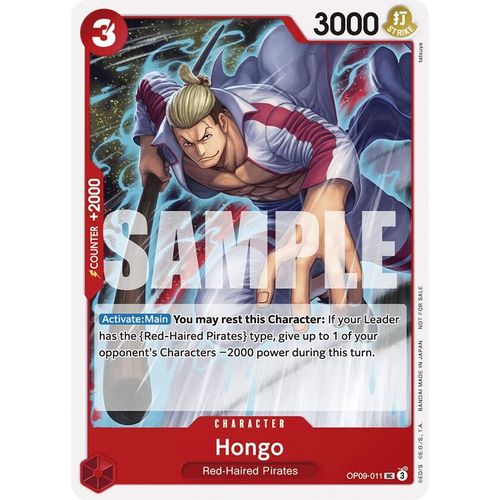 Hongo (Tournament Pack 2025 Vol. 2) (OP09 - 011) (One Piece Promotion Cards) - PokéBox Australia