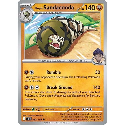 Hop's Sandaconda (087/159) (SV09: Journey Together) - PokéBox Australia