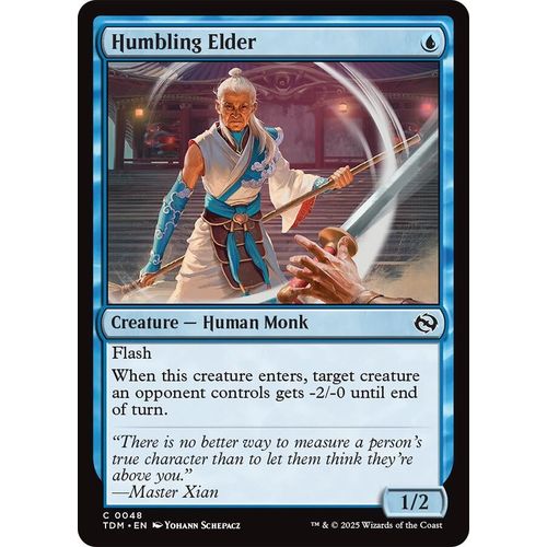 Humbling Elder (48) (Tarkir: Dragonstorm) - PokéBox Australia