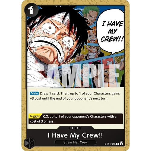 I Have My Crew!! (Reprint) (ST14 - 016) (Premium Booster - The Best - Vol. 2) - PokéBox Australia