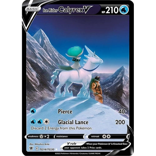 Ice Rider Calyrex V (TG14/TG30) (SWSH10: Astral Radiance Trainer Gallery) - PokéBox Australia