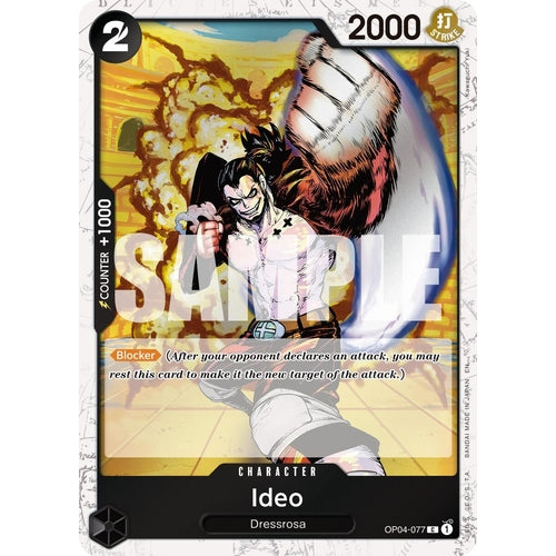 Ideo (Pirate Foil) (OP04 - 077) (Premium Booster - The Best - Vol. 2) - PokéBox Australia