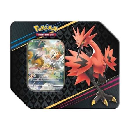 POKÉMON TCG Crown Zenith - Galarian Zapdos Tin - PokéBox Australia